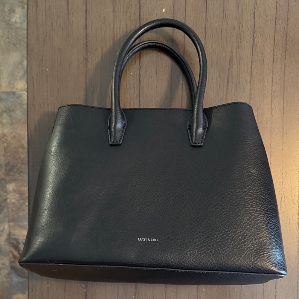 Matt & Nat Black Tote Bag